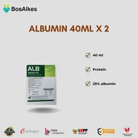 ALBUMIN 40 ML X 2