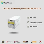 CATGUT CHROM 4/0 150CM OM BOX '12s 1