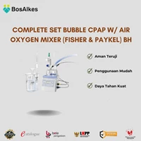 Oxygen Concentrator COMPLETE SET BUBBLE CPAP W/ AIR OXYGEN MIXER (FISHER & PAYKEL) BH