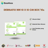 PLASTER LUKA DERMAFIX NW 10 X 10 CM BOX '10s