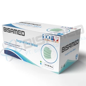 Surgical Face Mask / Masker Medis Bisamed 3 Ply Headloop
