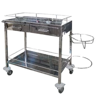 Dressing Trolley Stainless Steel Bisamed BSM-DT-SS