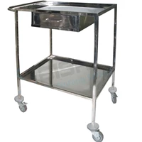 Instrument Trolley 2 Drawer Bisamed BSM-IT-2D
