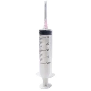 TP Disposable Syringe With Needle 50 ML Luer Lock