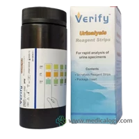 Alat Tes Urine Verify Strip Cek Urine 3 Parameter per Botol isi 100 pcs